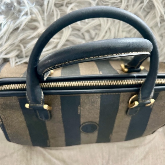 Authentic Fendi Small Pequin Frame Boston Bag

﻿ - Picture 2 of 16